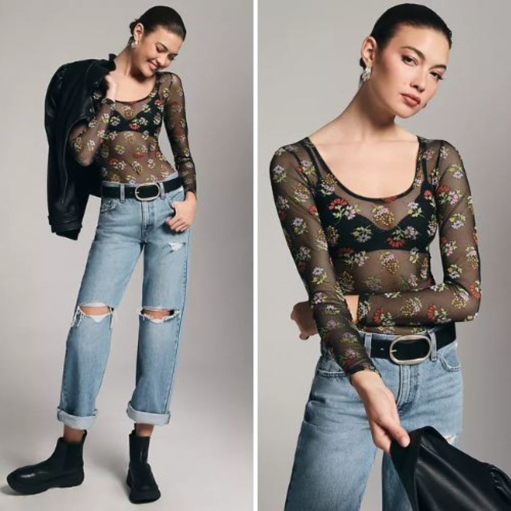 NWT Anthropologie Underprotection Sophia Bodysuit | M
